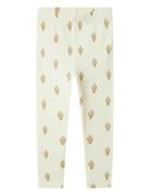 Nmfgavo Slim Legging Lil Bottoms Leggings Cream Lil'Atelier