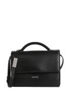 Ck Linn Top Handle Crossbody Bags Crossbody Bags Black Calvin Klein