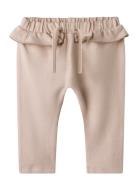 Nbfthoro Mia Reg Pant Lil Bottoms Trousers Beige Lil'Atelier