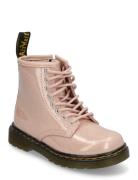 1460 T Powder Pink Nebula Glitter Bootsit Nauhalliset Saapikkaat Pink ...