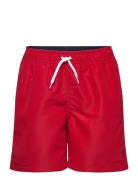 Traveler Swim Trunk Uimashortsit Red Ralph Lauren Kids