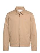 Cotton Windcheater Jacket Ohut Takki Beige GANT