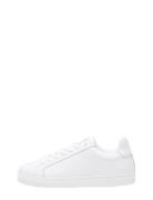 Slhevan Leather Sneaker Noos Matalavartiset Sneakerit Tennarit White S...