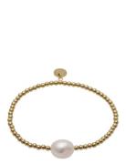 Baroque Pearl Bracelet Gold Rannekoru Korut Gold Bud To Rose