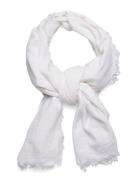 Beach Essential Textured Cotton Beach Wrap Rantavaatteet White Seafoll...