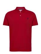 Uspa Polo Alfred Men Tops Polos Short-sleeved Red U.S. Polo Assn.