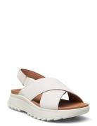 Dashlite Wish D Matalapohjaiset Sandaalit White Clarks