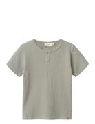 Nmmdiem Ss Top Lil Tops T-shirts Short-sleeved Grey Lil'Atelier