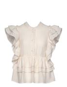 Fulton Tops Blouses Sleeveless White Munthe