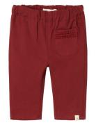 Nbfrhodette Pant Lil Bottoms Trousers Red Lil'Atelier