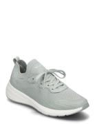 Women Lace-Up Matalavartiset Sneakerit Tennarit Green Tamaris