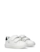 Kids Low Velcro Sneaker Matalavartiset Sneakerit Tennarit White Calvin...