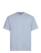 Dapolino Designers T-shirts Short-sleeved Blue HUGO