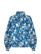 Nitadea Ns Tops Blouses Long-sleeved Blue Dea Kudibal