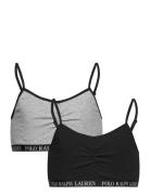 2T-2Pk Bralettes Night & Underwear Underwear Tops Black Ralph Lauren K...