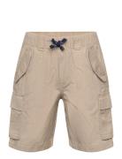 Cotton Ripstop Cargo Short Bottoms Shorts Beige Ralph Lauren Kids