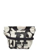 Mono Mini Crossbody Unikko Bags Crossbody Bags Black Marimekko