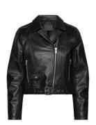 Helen Leather Biker Jacket Nahkatakki Black Jofama