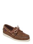 Docksides Portland Nubuck Purjehduskengät Kengät Brown Sebago