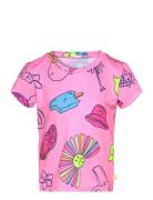 T-Shirt Tops T-shirts Short-sleeved Pink Billieblush