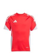 Tiro25C Tr Jsyy Sport T-shirts Short-sleeved Red Adidas Performance