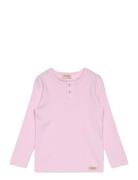 Tee Ls Tops T-shirts Long-sleeved T-shirts Pink MarMar Copenhagen