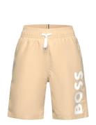 Swim Shorts Uimashortsit Beige BOSS