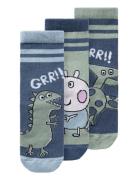 Nmmadinis Peppapig 3P Sock Cplg Sukat Green Name It