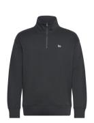 Half Zip Sweatshirt Tops Sweat-shirts & Hoodies Sweat-shirts Black Lee...