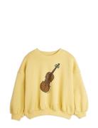 Violin Sp Sweatshirt Tops Sweat-shirts & Hoodies Sweat-shirts Yellow M...