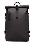 Rolltop Rucksack Large W3 Reppu Laukku Grey Rains