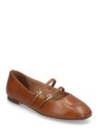 Woms Ballerina Ballerinat Brown Tamaris