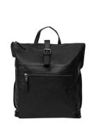 June Backpack Reppu Laukku Black RE:DESIGNED EST 2003