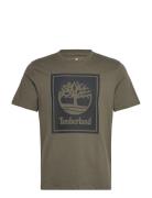 Short Sleeve Tee Tops T-shirts Short-sleeved Green Timberland