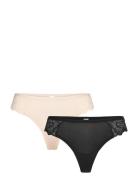 Brief Thong Reg Blenda Co W La Stringit Alusvaatteet Black Lindex