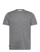 Men Merino 150 Tech Lite Ss Tee Tops T-shirts Short-sleeved Grey Icebr...