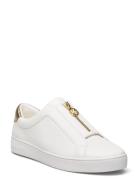 Keaton Zip Slip On Matalavartiset Sneakerit Tennarit White Michael Kor...