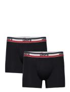 Levis Men Spw Logo Boxer Brief Org 2P Bokserit Black Levi's®