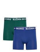 Bamboo Cotton Blend Boxer 2P Bokserit Green Björn Borg