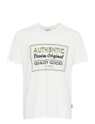 Bhjohan Tee Tops T-shirts Short-sleeved White Blend