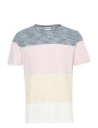 Bhjacob Tee Tops T-shirts Short-sleeved Multi/patterned Blend