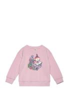 Sweatshirt Moomin Tops Sweat-shirts & Hoodies Sweat-shirts Pink Lindex