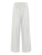 Viprisilla Rw Pants Bottoms Trousers Wide Leg White Vila