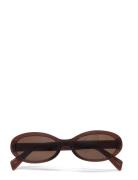 Sunglasses Aurinkolasit Brown Monki