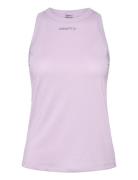Essence Mesh Singlet W Sport T-shirts & Tops Sleeveless Purple Craft