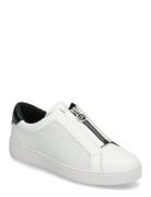 Keaton Zip Slip On Matalavartiset Sneakerit Tennarit White Michael Kor...