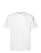 Over D Heavyweight T-Shirt Tops T-shirts Short-sleeved White Weekday