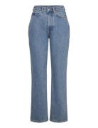 Resolute High Curve Jeans Bottoms Jeans Straight-regular Blue Weekday