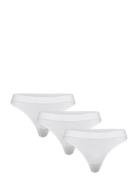 3-Pack Cat Soft Seamless High Rise Thongs Stringit Alusvaatteet White ...