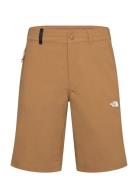 M Tanken Short - Eu Sport Shorts Sport Shorts Brown The North Face